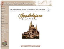 Tablet Screenshot of guadalajara.net